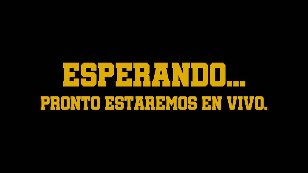 esperando trasmision en vivo