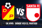 Pereira vs Santa Fe en vivo